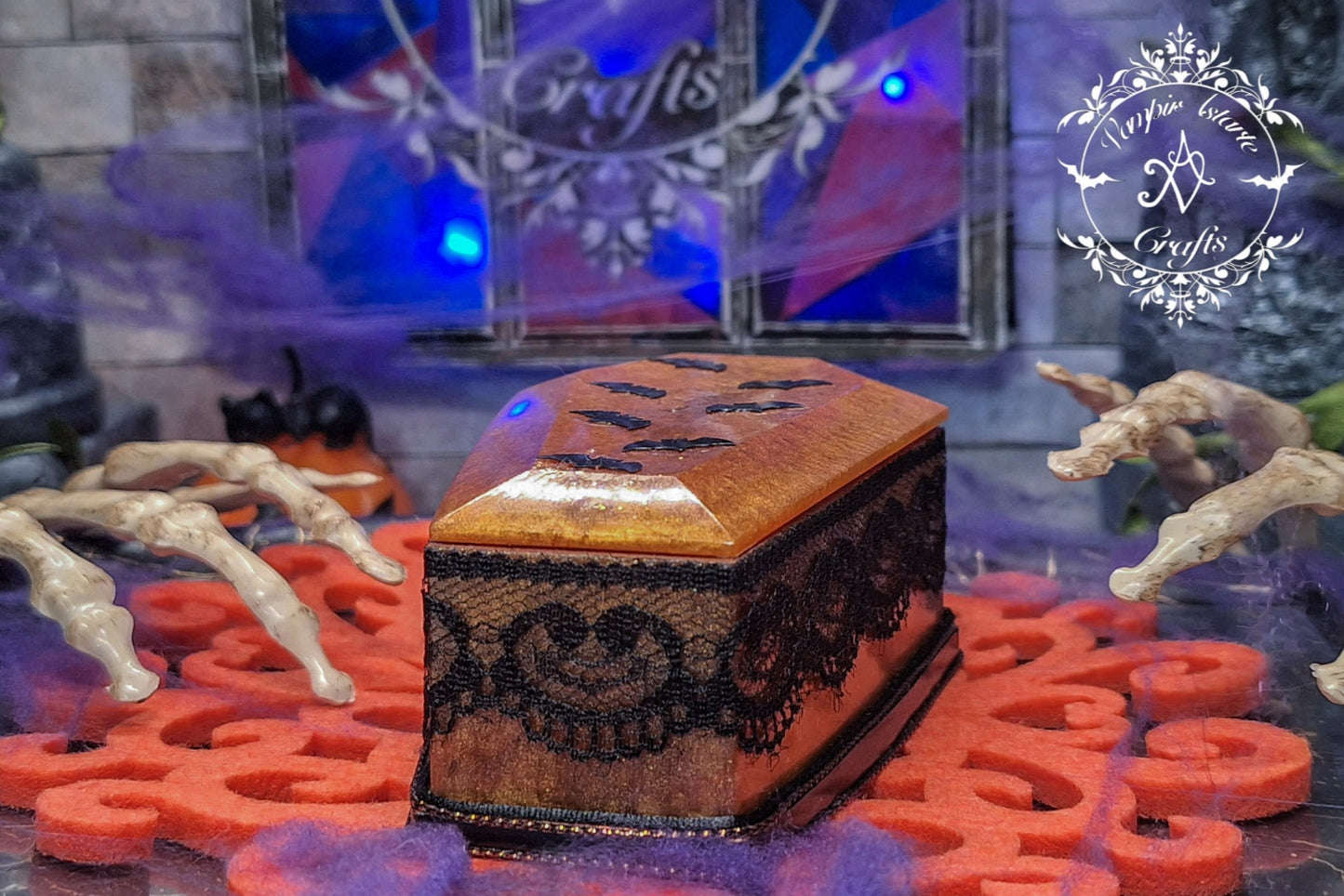 CAJITA / JOYERO COFFIN (golden)