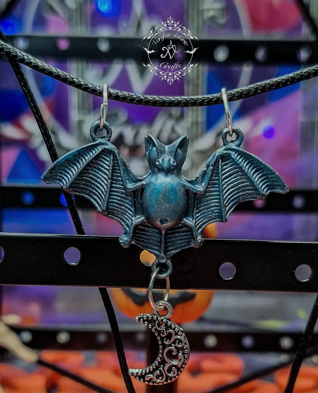 COLGANTE BAT (green con luna)