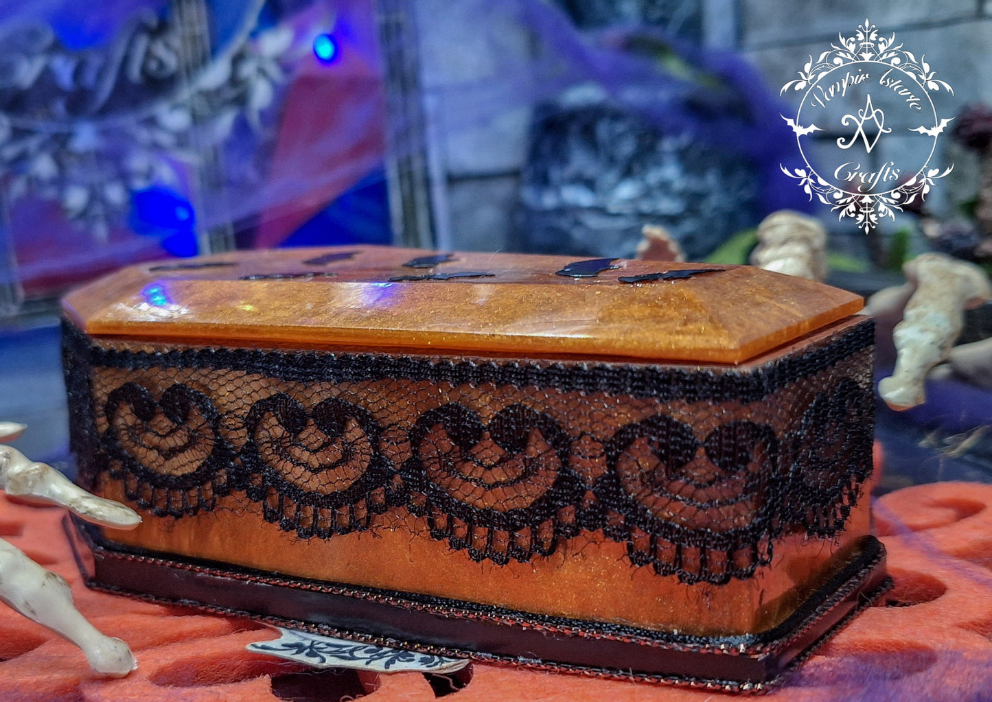 CAJITA / JOYERO COFFIN (golden)