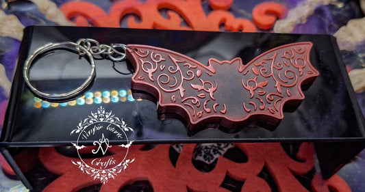 LLAVERO GOTHIC RED BAT