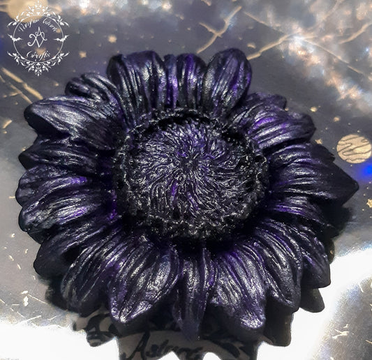 BROCHE FLOWER (purple)
